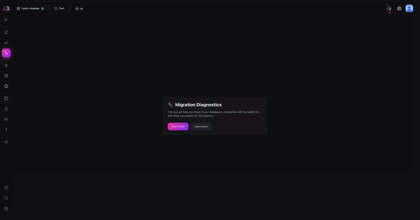 Surrealist migration diagnostics